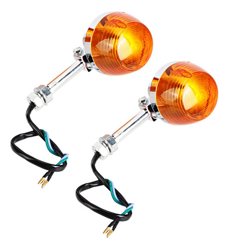 2 Luces Intermitentes De 12 V De 8 Mm Para Honda C70 Ct70 Ct