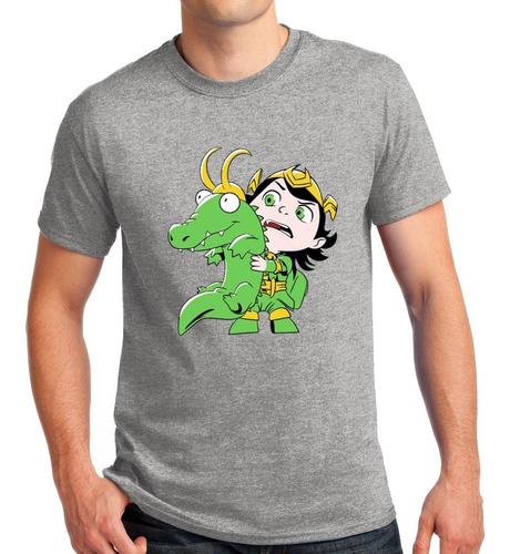 Playera Lokidrilo Y Loki Niño Varios Colores