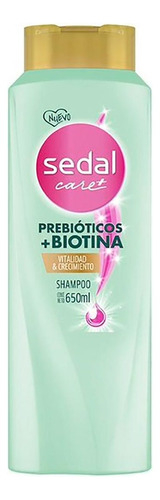 Shampoo Sedal Prebióticos Y Biotina 650ml