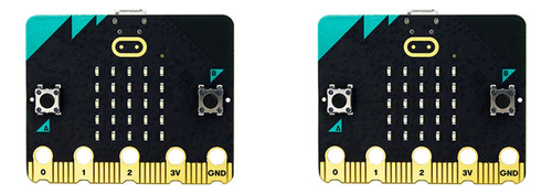 2 Placas Base Bbc Microbit V2.0: Una Introducción A Graphica