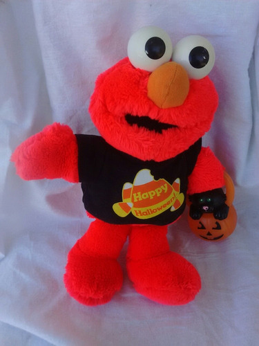 Elmo Happy Halloween Peluche Con Sonido En Inglés