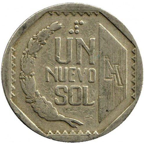 Monedas De 1 Sol De 1993-1994 Del Peru