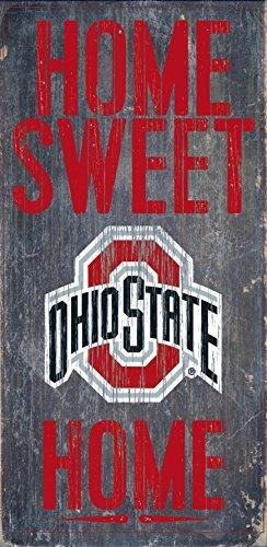 Señales - Ohio State Buckeyes Letrero De Madera  home Sweet