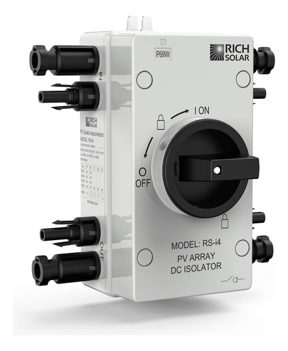 Interruptor De Desconexión Rápida Solar Pv Dc 1200v 32 Amper