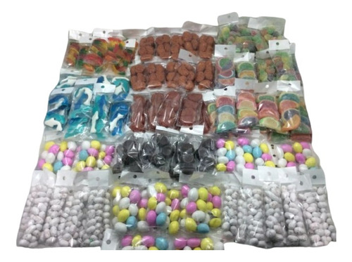 1000 Bolsitas Gomitas Cacahuates Botana Para Mesa De Dulces