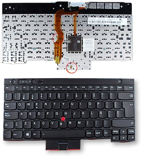 Imagen 1 de 4 de Teclado Lenovo Thinkpad T530 T530i T430 T430s X230 W530 Esp