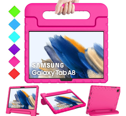 Bmouo Funda Para Niños Para Samsung Galaxy Tab A8 De 10.5 Pu