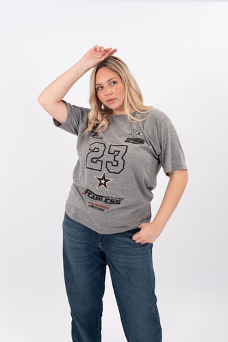Remera Fearless - Algodón Dama T/especial