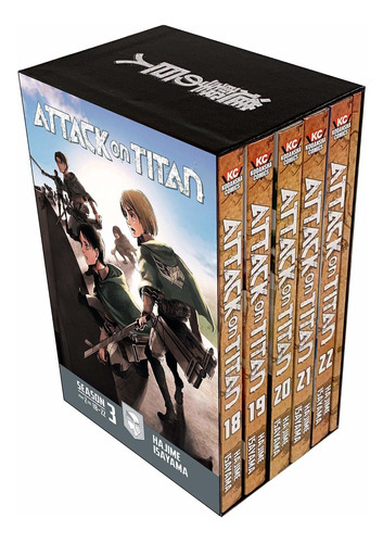 Attack On Titan Season 3 Part 2 Manga Box Set: Attack On Titan Season 3 Part 2 Manga Box Set, De Hajime Isayama. Editorial Kodansha Comics, Tapa Blanda, Edición 2019 En Inglés, 2019