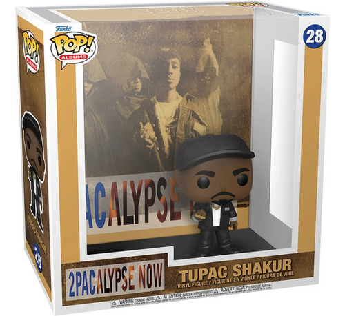 Álbuns de Funko Pop - Tupac 2pacalpyse Now