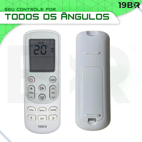 Control remoto Samsung Inverter Windfree Split Max de aire acondicionado, Loja 19br