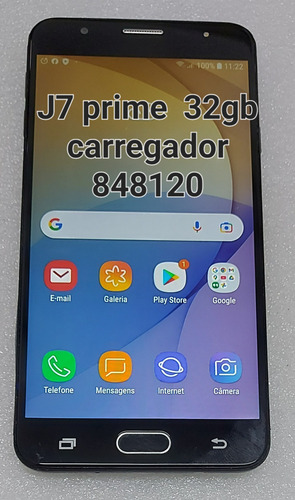 Celular Samsung J7 Prime 32gb - Cel848car Preto (Usado)