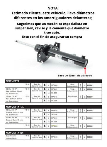 Amortiguadores Boge Gas Vw New Jetta Tdi 2011 2015 Jgo 4