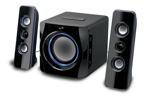 Imagen 3 de 7 de Sistema De Altavoces Bluetooth Ilive 2.1+subwoofer