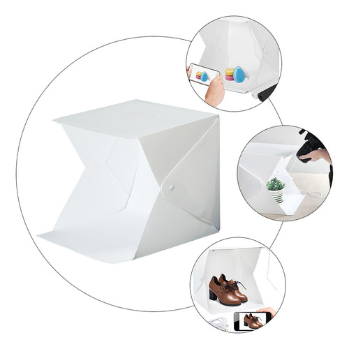 Estúdio Dobrável Para Cabine Fotográfica De Produto