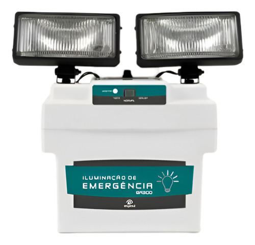 Bloco Autonomo Ba 300 Engesul Sem Bateria Cor Branco