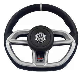 Volante Esportivo Gti Prata Voyage G5 2009 2010 2011 2012