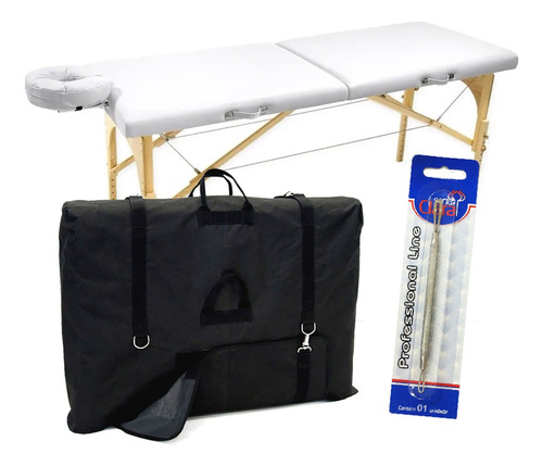 Kit Maca Legno Sirius Altura Regulável 300kg Bolsa Extrator