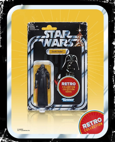 Imagen 3 de 5 de Star Wars Retro Collection Kenner Darth Vader (original)