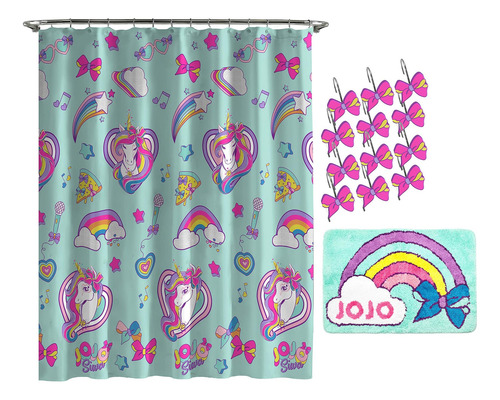 Conjunto Jay Franco Nickelodeon Jojo Siwa Retro Rainbow B