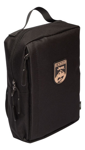 Bolsa Bandolera Jeep Transversal Color Negro