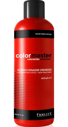 Acondicionador Fidelite Colormaster Acido Cremoso 1000 Ml