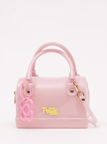 Bolsa Infantil Petite Jolie Mini Bloom In Candy Pj11156in Cor Rosa