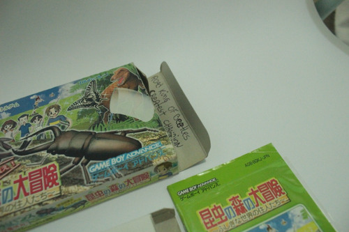 Rarissimo Mushiking The King Of Beetles Game Boy Advance