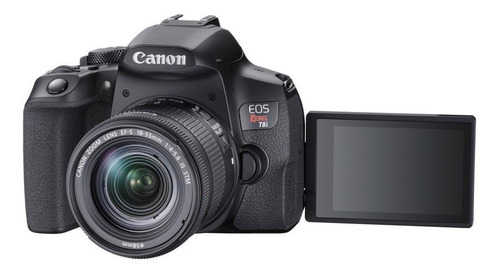 Imagen 3 de 5 de Canon EOS Rebel Kit T8i 18-55mm IS STM DSLR color negro