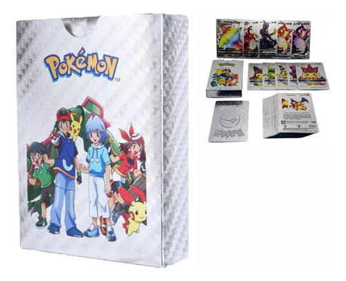 Mazo De Cartas Pokémon X55 Por 4 Cajas Mas 1 Album 240 Carta Combo Cartas Mas Album