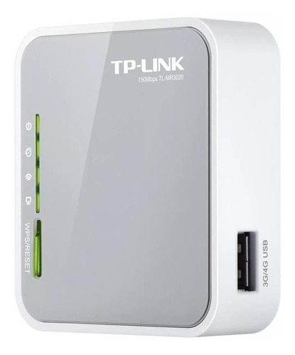 Imagen 1 de 6 de Router Wifi Portatil Tp-link Tl-mr3020 Modem 3g 4g