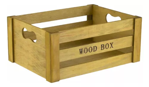 Caja Madera Pequeña Tallada 4 Mod