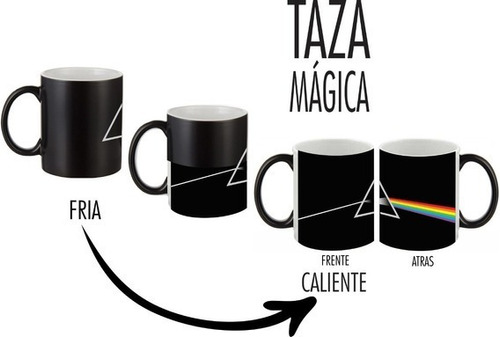 Taza Mágica 3d Pink Floyd The Dark Side Of The Moon