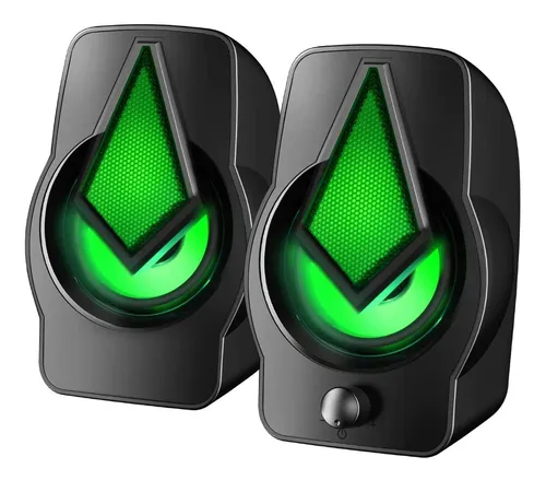 comprar Altavoz Computadora Usb 2.0 10 Estereo Ritmico Luz Led