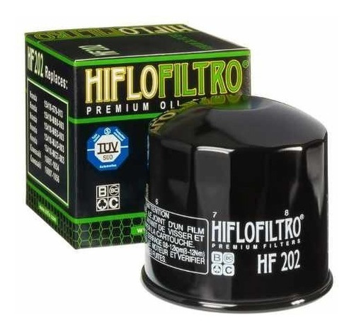 Filtro De Aceite P/motocicleta Hiflo Hf202 / Hf-202