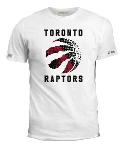 Camiseta Estampada Toronto Raptors Canadá Basquetbol Nba Ink
