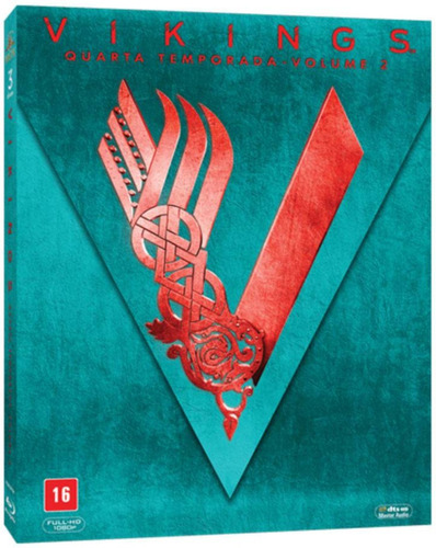 Blu-ray Original: Vikings - 4ª Temporada Volume 2 - 3 Discos