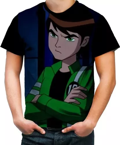 Camiseta Uniforme Ben 10 Clássico - Cartoon Cosplay