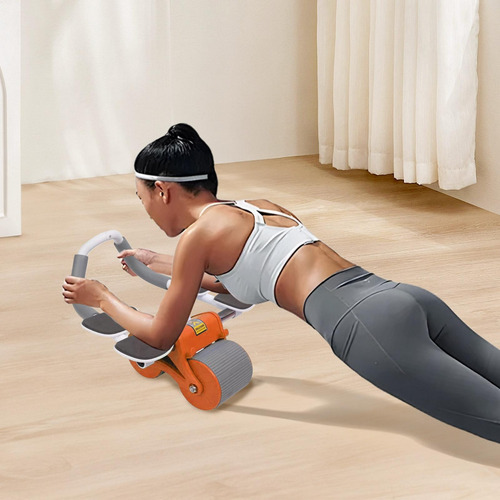 Ab Wheel Para Hacer Ejercicio Rodillo Abdominal Con Soporte