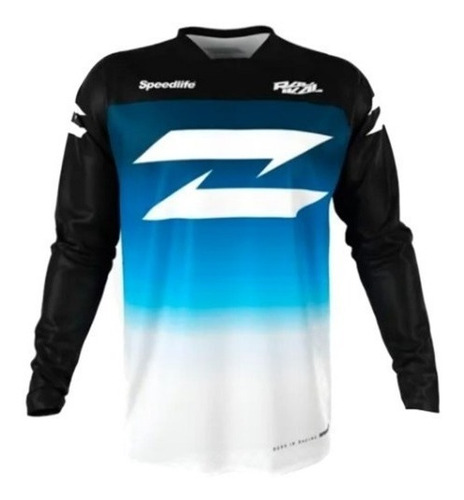 Imagen 3 de 5 de Jersey Downhill Concept Blue Radikal