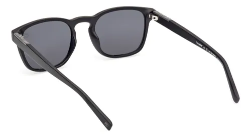 Lentes De Sol Negro Mate Polarizados Timberland Tb0000702d