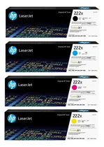 Comprar Kit De 4 Toners Originales Hp 222x Para Hp Laserjet 3303fdw