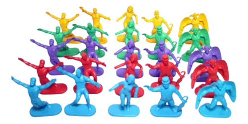 50 Bonecos Heróis Dc Estrela Gulliver Em Todas As Cores