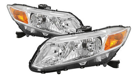 Fit 12-15 Honda Civic Sedan 12-13 Civic Coupe Headlights Jjd