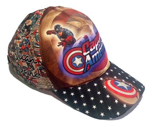 Gorras De Niños, Niñas Capitán América, Fornite, Paw Patrol