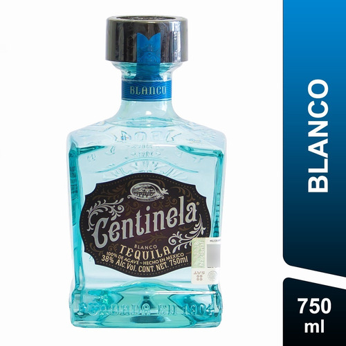Tequila Centinela Blanco Premium 750 Ml