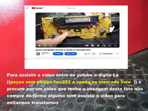 Placa Sinal E Saidas Fw C253 Fwc 253 Fwc253 Veja O Video (Usado)