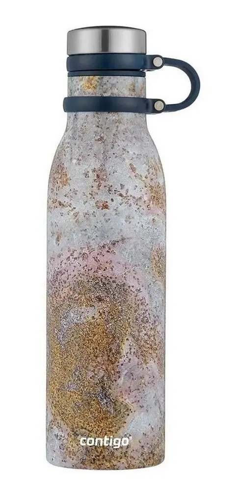 Botella Térmica Contigo Matterhorn Couture 591ml Acero Inox Color Oro Rustico
