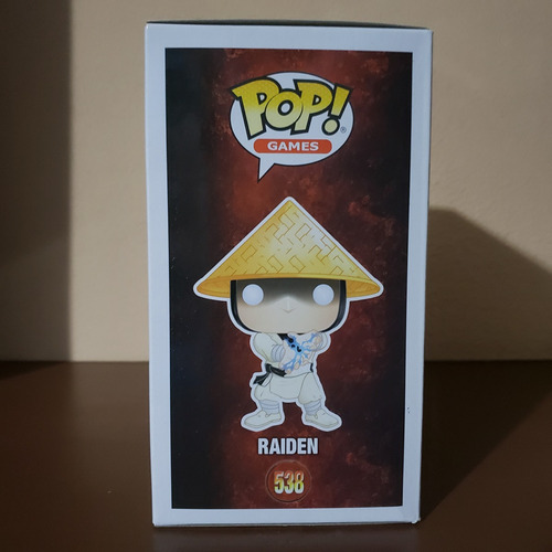 Funko Pop! Games Mortal Kombat Raiden #538 Original (Usado)