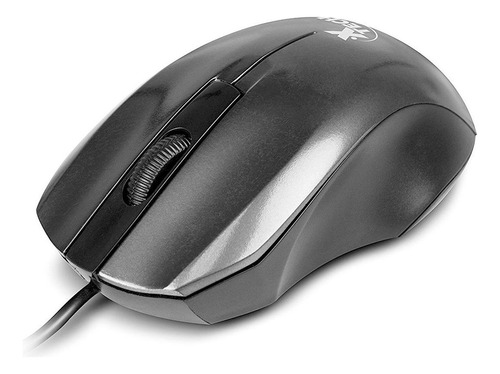 Mouse Con Cable Xtech Xtm-185 Optico 800dpi 3 Botones Negro